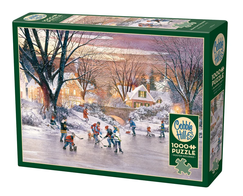 Cobble Hill - Hometown Hockey 1000 Piece Puzzle - Image 2