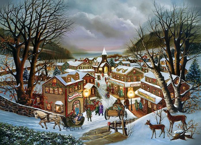 Cobble Hill - I Remember Christmas 1000 Piece Puzzle
