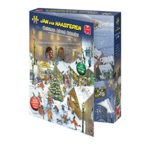 Jumbo- Jan Van Haasteren - Christmas Advent Calendar 2026, (24 x 54 Piece Puzzles)