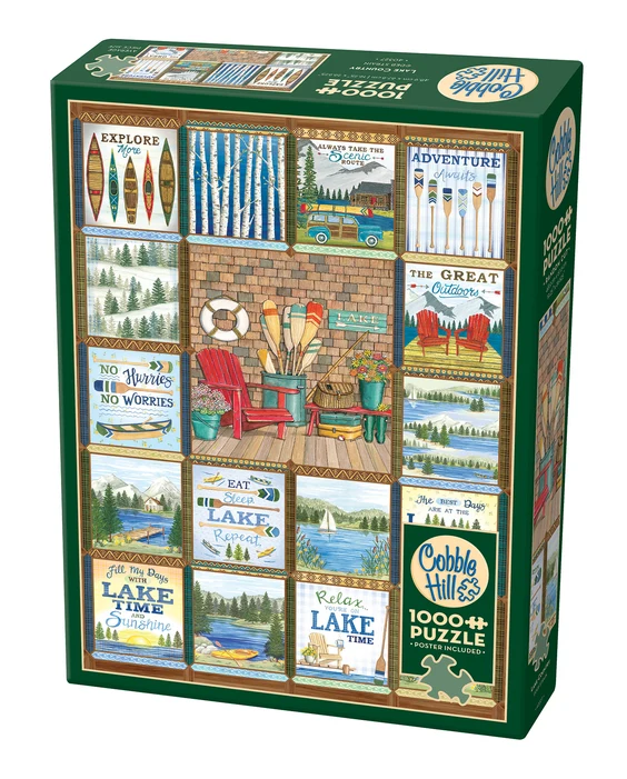 Cobble Hill - Lake Country 1000 Piece Puzzle - Image 2