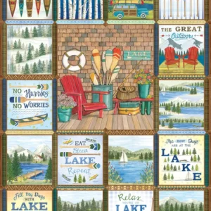 Cobble Hill - Lake Country 1000 Piece Puzzle