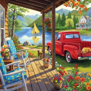 Cobble Hill - Lake Life 275 XL Piece Puzzle