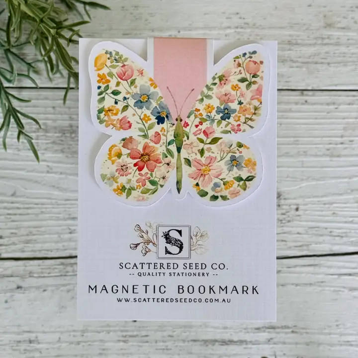 Magnetic Bookmarks - Pastel Butterfly - 3 Designs - Image 4
