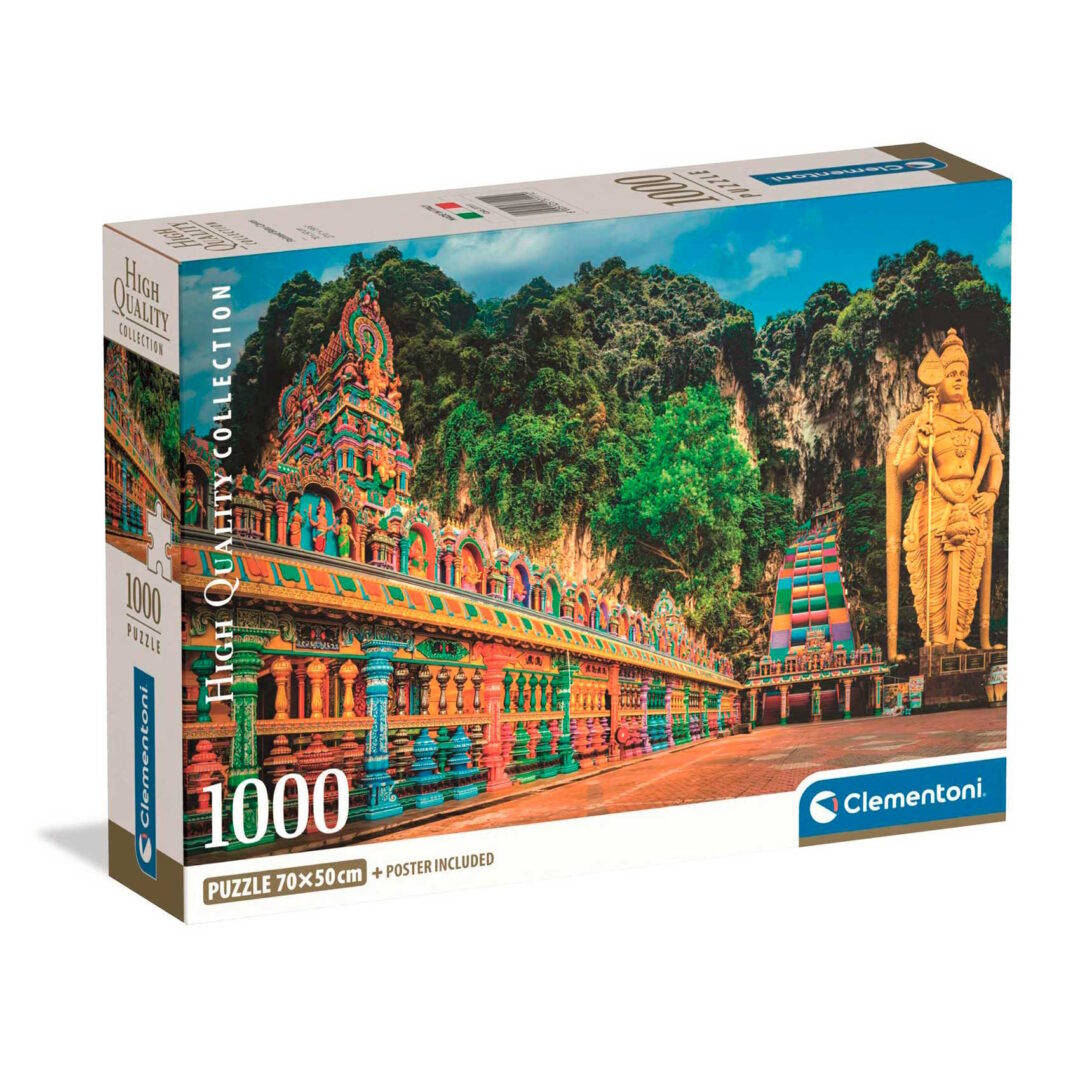 Clementoni - Painted Batu Caves 1000 Piece Puzzle - Image 2