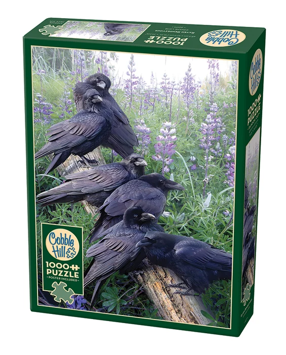 Cobble Hill - Raven Rendezvous 1000 Piece Puzzle - Image 2