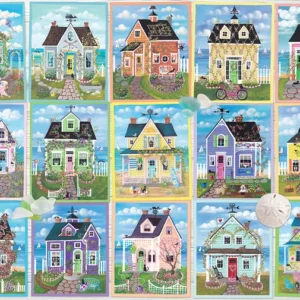 Cobble Hill - Seaside Cottages 1000 Piece Puzzle