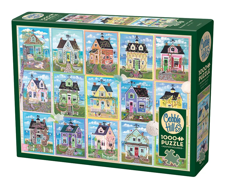 Cobble Hill - Seaside Cottages 1000 Piece Puzzle - Image 2