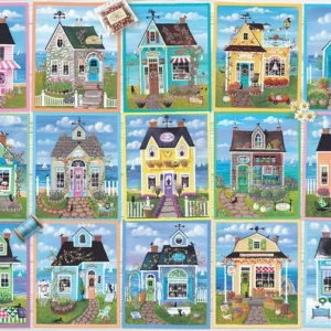 Cobble Hill - Seaside Shops 1000 Piece Puzzle