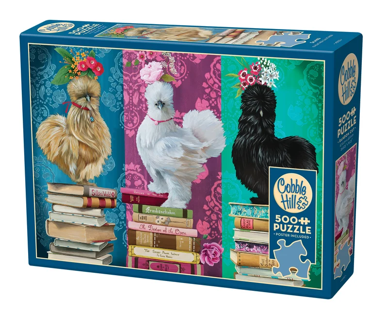 Cobble Hill - Silkies 500 Larger Piece Puzzle - Image 2