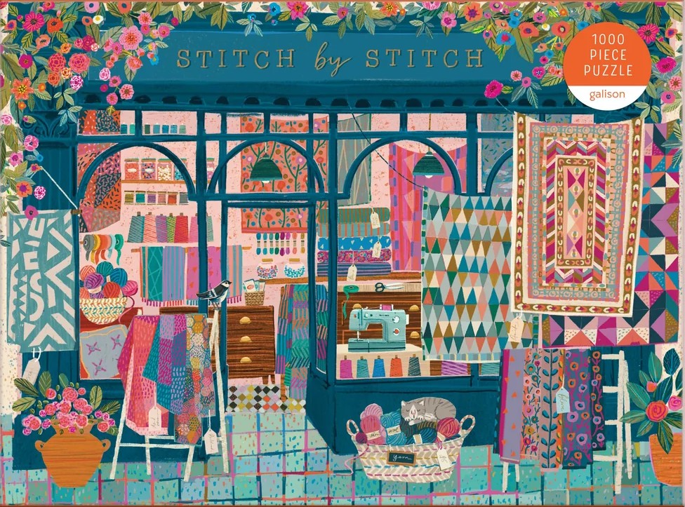 Galison - Victoria Ball - Stitch by Stitch 1000 Piece Puzzle