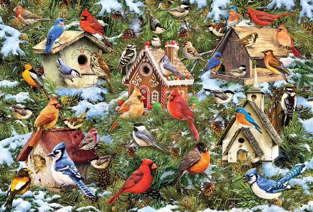 Cobble Hill - The Crowded Tree 2000 Piece Puzzle
