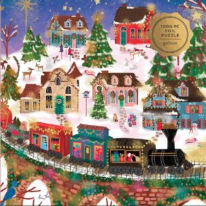Galison - Joy Laforme - Twinkletown Express Foil 1000 Piece Puzzle