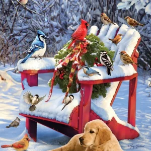 Cobble Hill - Warm Winter's Day 1000 Piece Puzzle