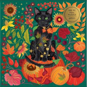Galison - Whiskers of Autumn FOIL 500 Piece Puzzle