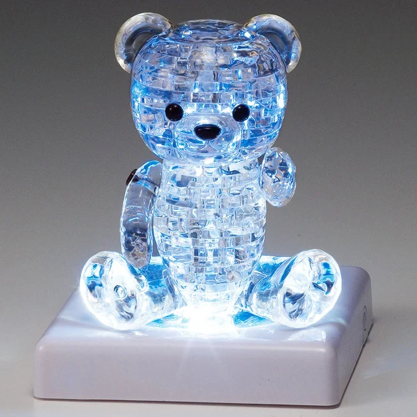 Crystal Puzzle - 3D Crystal Puzzle LED Display Light - Image 3