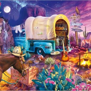 Schmidt - A Charming Wild West Campout 1000 Piece Puzzle