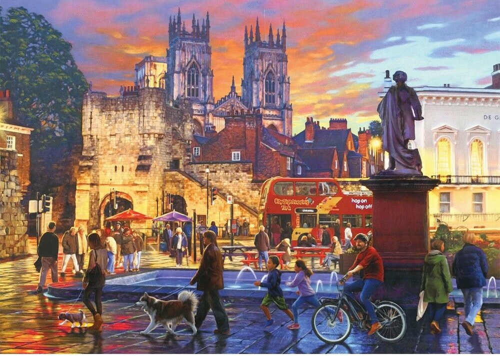 Falcon de luxe - A Trip to York 1000 Piece Puzzle