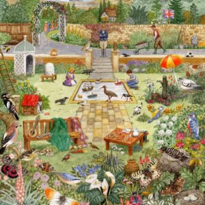 Pomegranate - Gale Pitt - Alphabet Garden 1000 Piece Puzzle