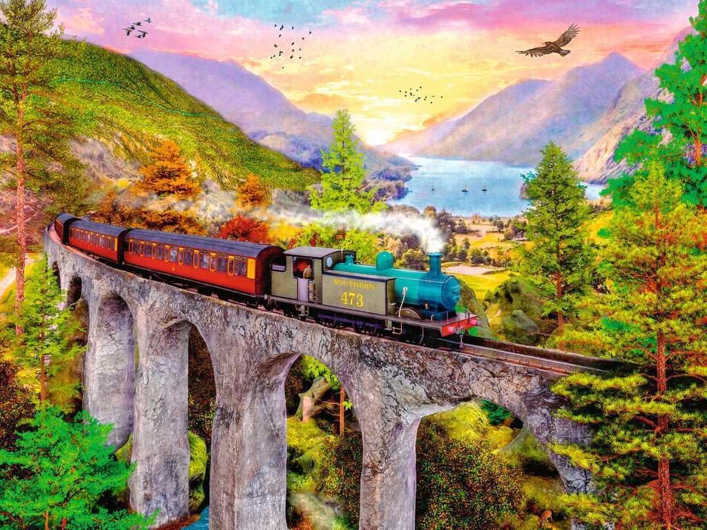 Ravensburger - Autumn Viaduct 1500 Piece Puzzle