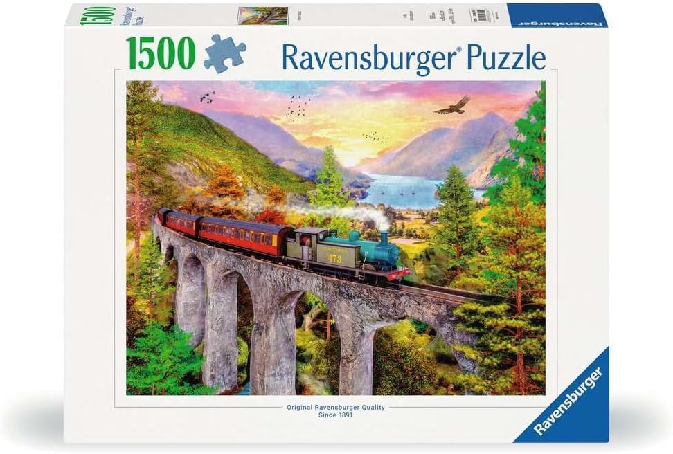 Ravensburger - Autumn Viaduct 1500 Piece Puzzle - Image 2