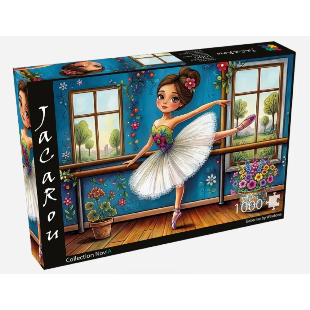 Jacarou - Ballerina by Windows 1000 Piece Puzzle - Image 2
