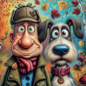 Delfy - Behind the Tree 1000 Piece Puzzle