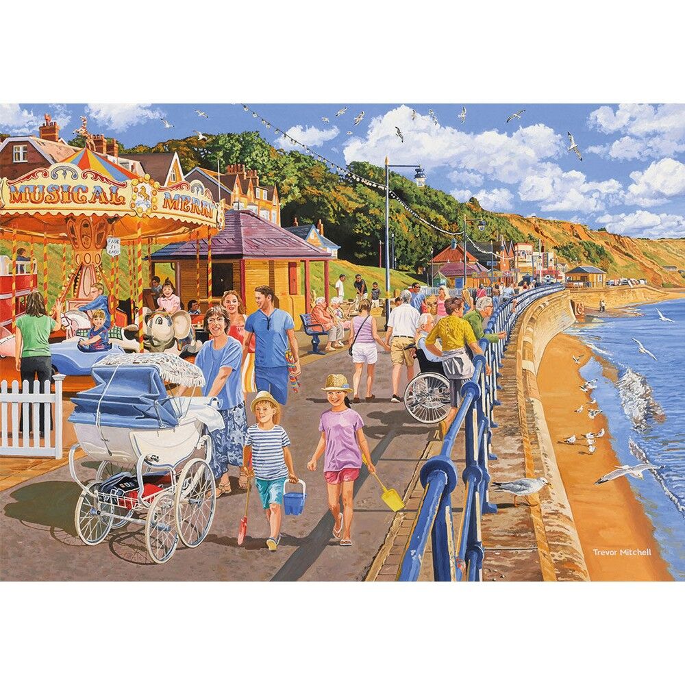 Gibsons - Beside the Seaside 4 X 500 Piece Puzzle Set - Image 4