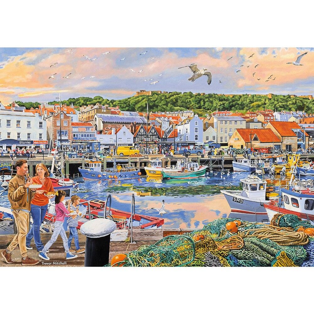 Gibsons - Beside the Seaside 4 X 500 Piece Puzzle Set - Image 5