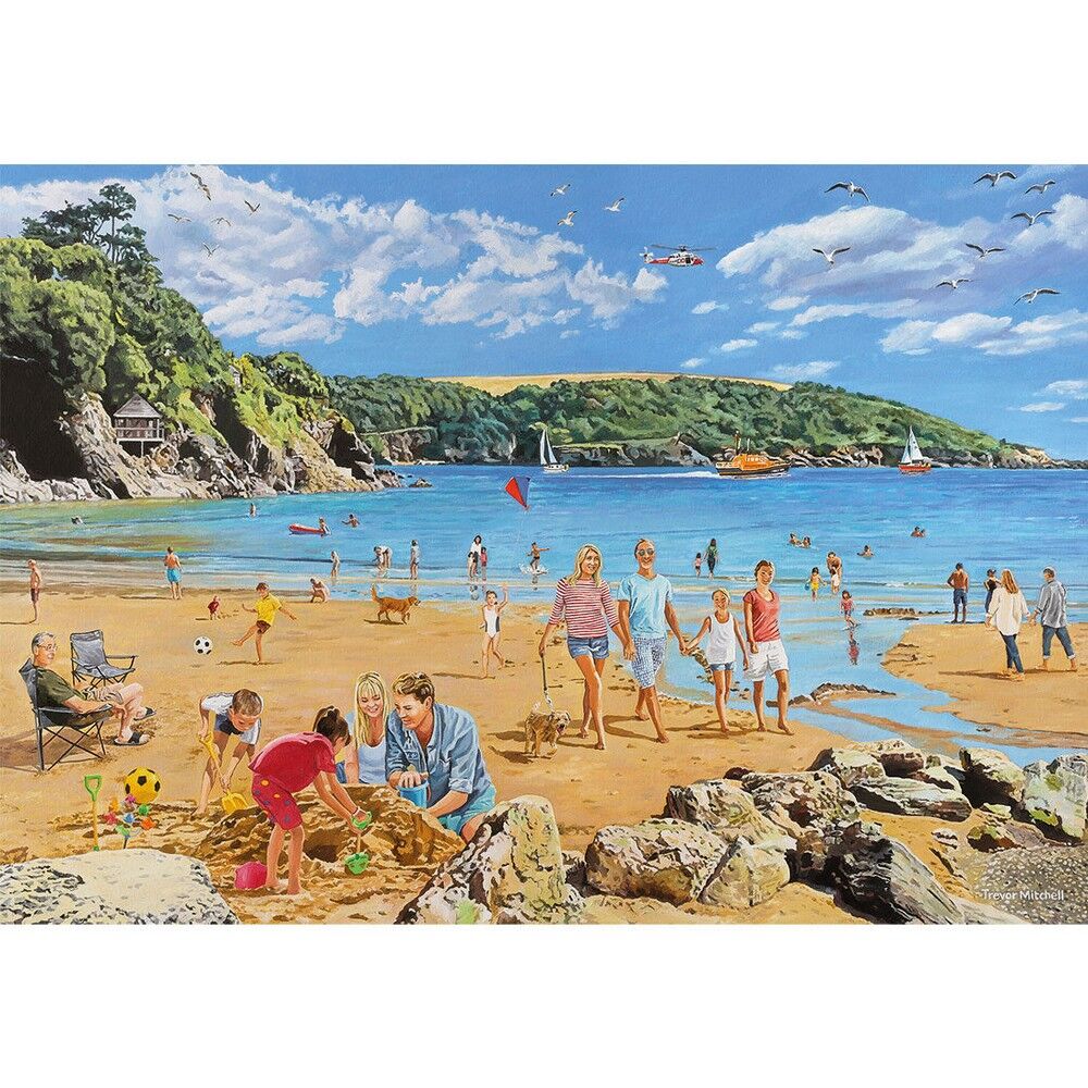 Gibsons - Beside the Seaside 4 X 500 Piece Puzzle Set - Image 2