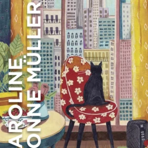 Pomegranate - Black Cat in New York Window 1000 Piece Puzzle