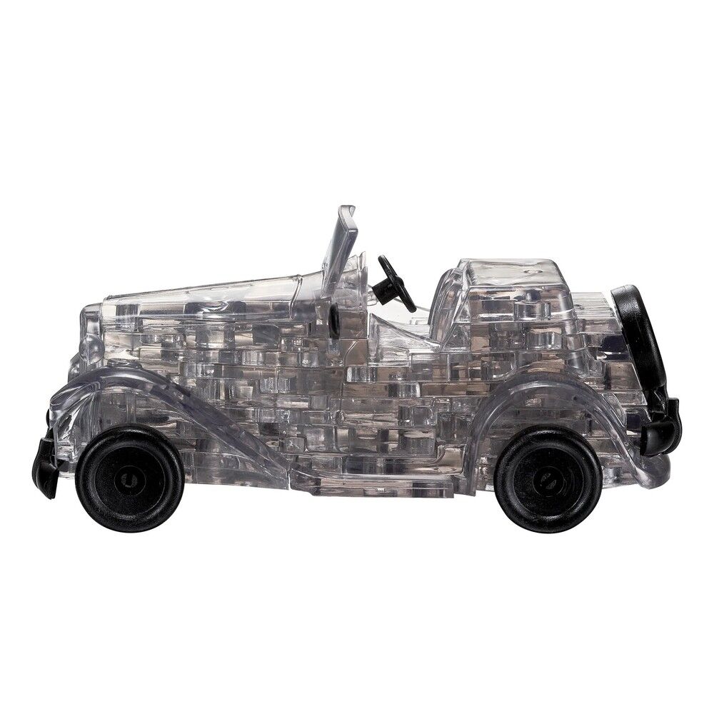 Crystal Puzzle - 3D Black Classic Car 53 Piece Puzzle - Image 2