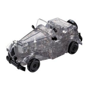 Crystal Puzzle - 3D Black Classic Car 53 Piece Puzzle