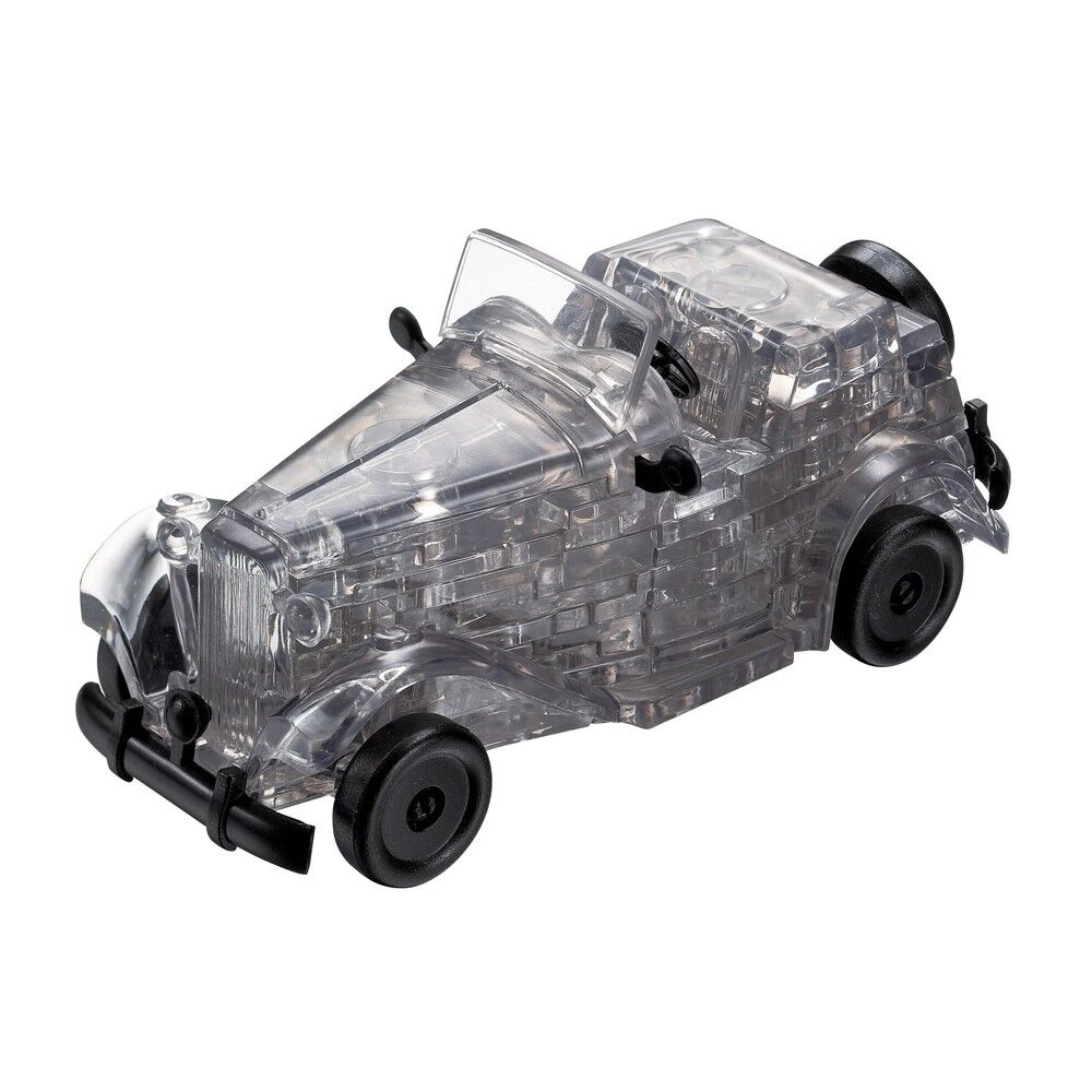 Crystal Puzzle - 3D Black Classic Car 53 Piece Puzzle