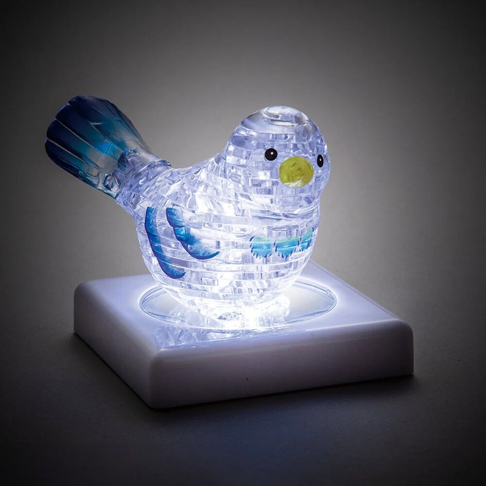 Crystal Puzzle - 3D Clear Bird 48 Piece Puzzle - Image 4