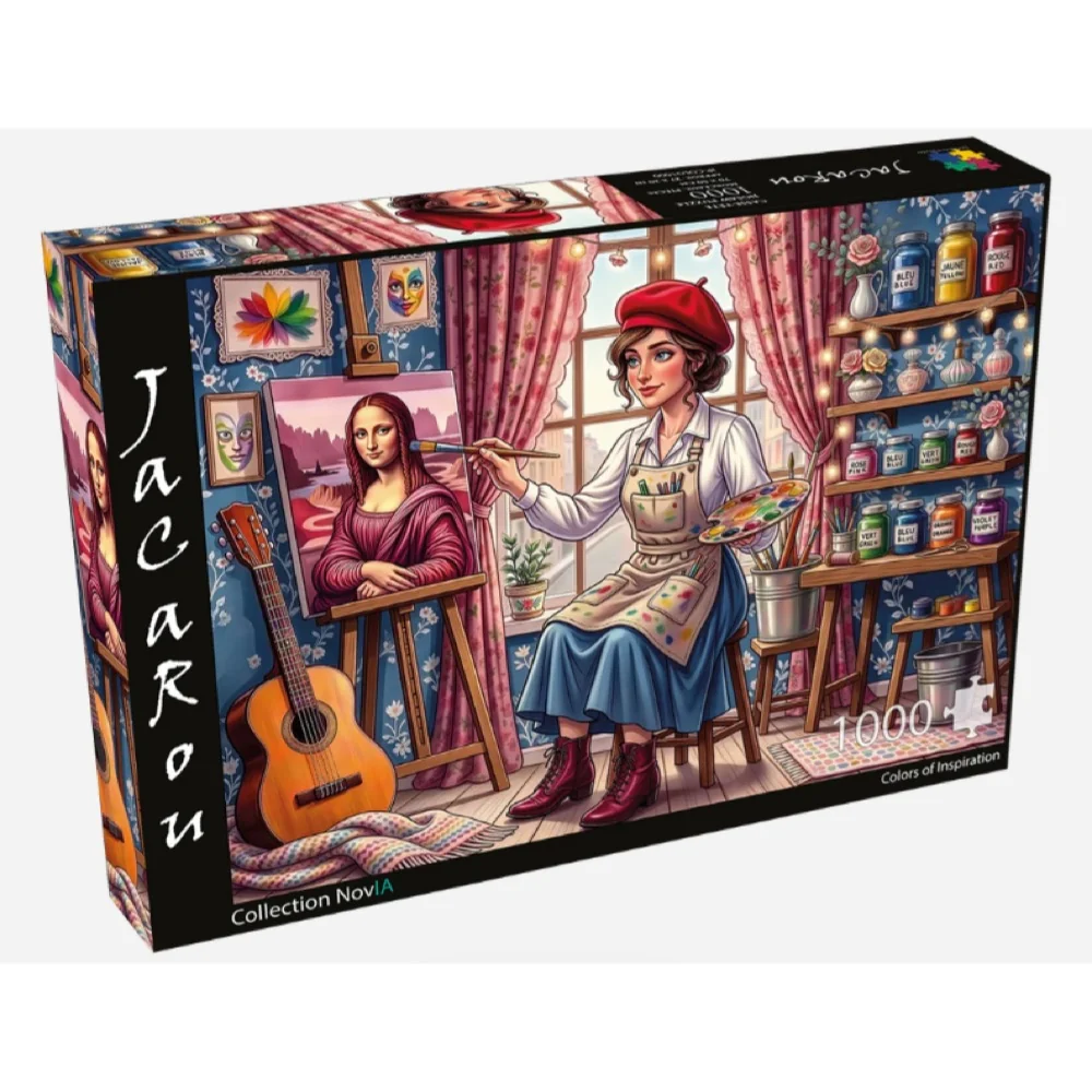 Jacarou - Colors of Inspiration 1000 Piece Puzzle - Image 2