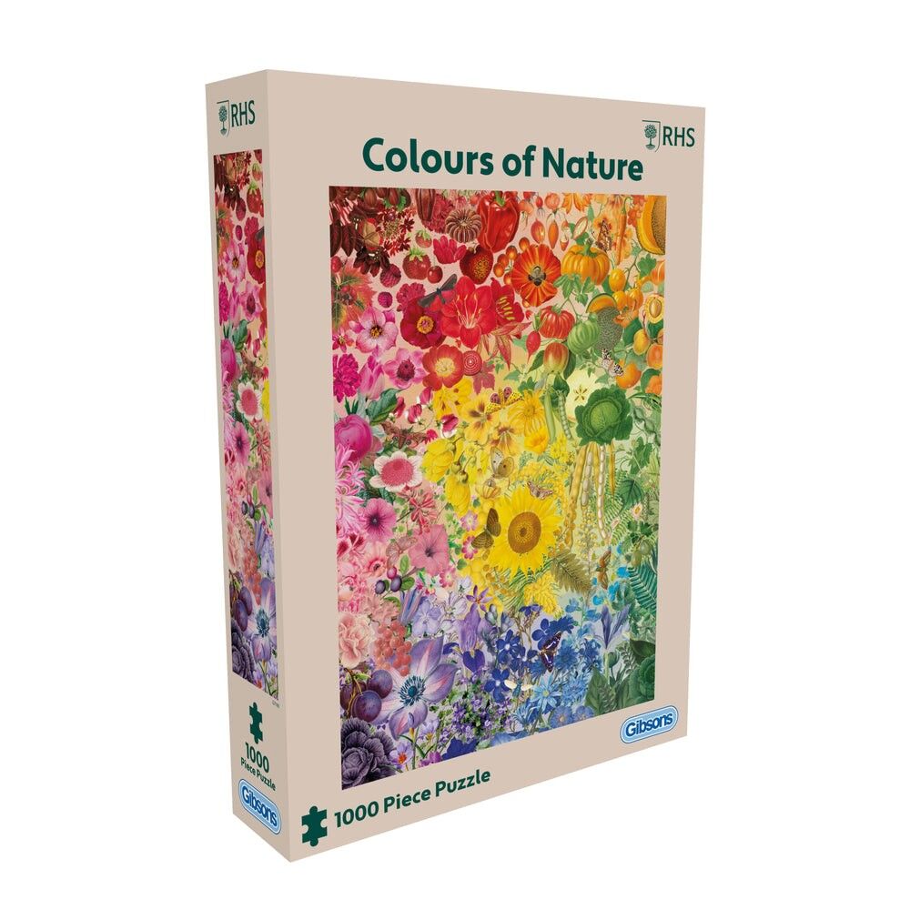 Gibsons - RHS: Colours of Nature 1000 Piece Puzzle - Image 2