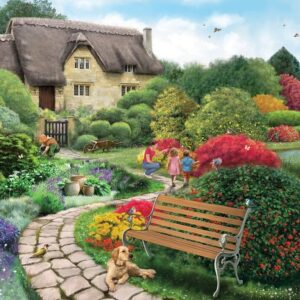 Falcon de luxe - Cottage Gardens 1000 Piece Puzzle