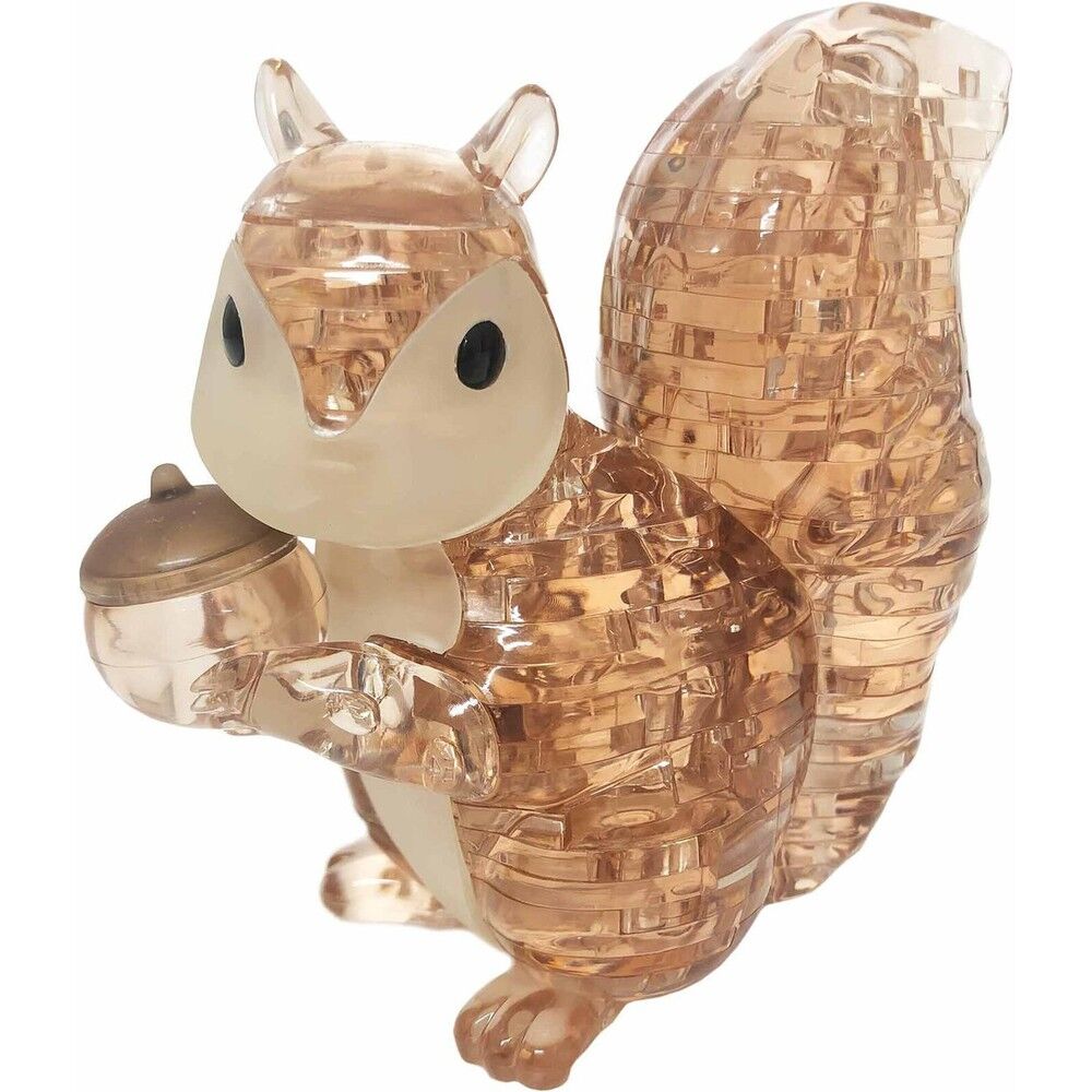 Crystal Puzzle - 3D Squirrel 55 Piece Puzzle