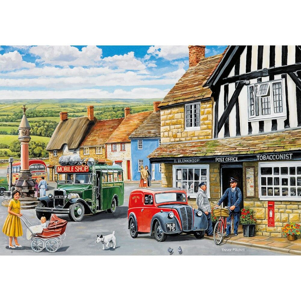 Gibsons - Daily Deliveries 4 X 500 Piece Puzzle Set - Image 2