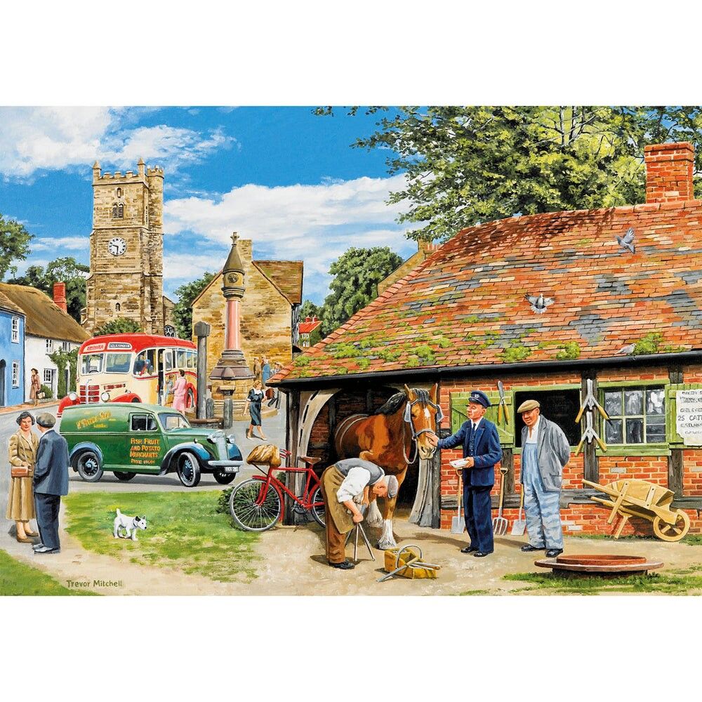 Gibsons - Daily Deliveries 4 X 500 Piece Puzzle Set - Image 3
