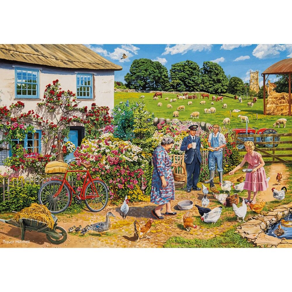 Gibsons - Daily Deliveries 4 X 500 Piece Puzzle Set - Image 4