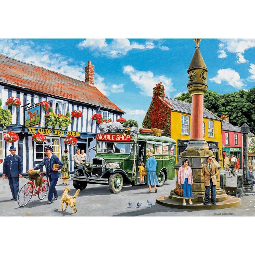 Gibsons - Daily Deliveries 4 X 500 Piece Puzzle Set - Image 5