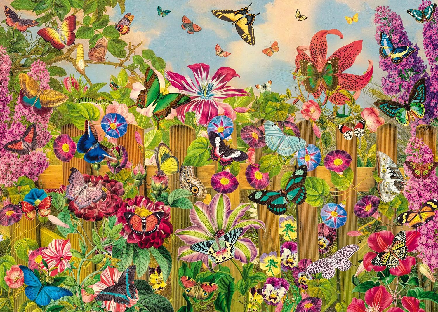 Schmidt - Enchanting Butterfly Garden 2000 Piece Puzzle