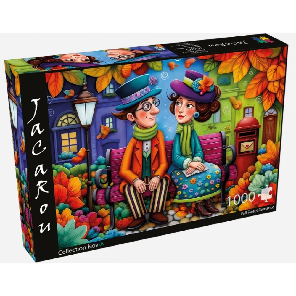 Jacarou - Fall Sweet Romance 1000 Piece Puzzle - Image 2