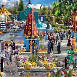 Falcon de luxe - Festival of Britain 1000 Piece Puzzle