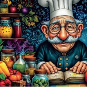 Delfy - Fine Cooking Art 1000 Piece Puzzle