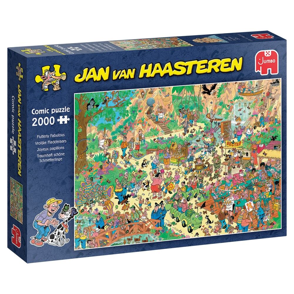 Jan Van Haasteren - Flutterly Fabulous 2000 Piece Puzzle - Jumbo