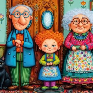 Jacarou - Grandma, Grandpa & Me 1000 Piece Puzzle