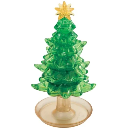 Crystal Puzzle - 3D Green Tree 69 Piece Puzzle