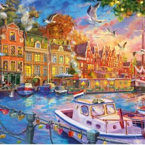 Gibsons - Harbour Reflections 500 Piece Puzzle